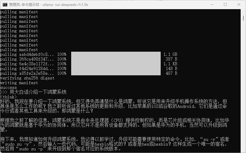 本地部署 DeepSeek 大模型教程插图11 本地部署 DeepSeek 大模型教程插图11