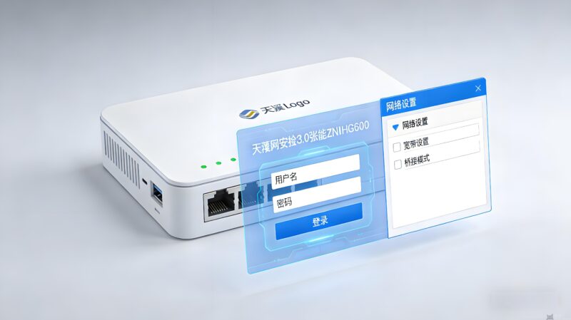 天翼网关 3.0 兆能 ZNHG600 获取超级密码改桥接-岸边IBIAN